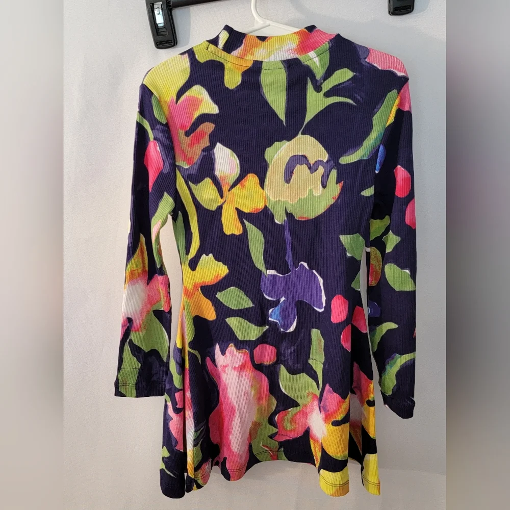 NWT Desigual Girls Multicolor Floral Dress Size 5/6